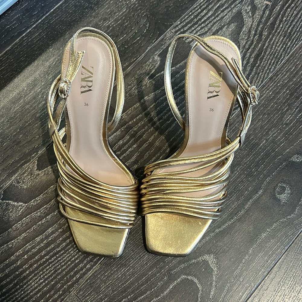 Gold Heels